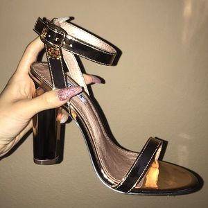 rose gold heels